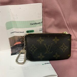 Louis Vuitton Brown Monogram Key Holder